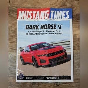 Mustang Times Magazine Dark Horse SC Vol 50 No 3 March 2026 Ford Cars